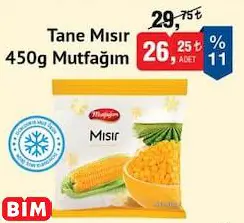 MUTFAĞIM TANE MISIR